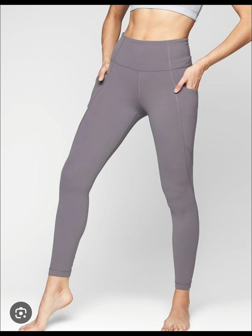 Athleta Girl Leggings High Rise Stash Your Treasures Tight XXL 16 Pockets Active